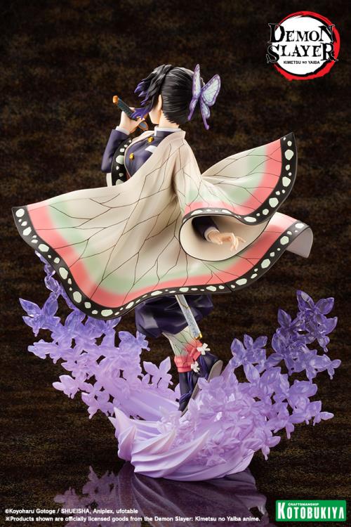 Demon Slayer Kimetsu no Yaiba ArtFX J Shinobu Kocho 1/8 Scale Figure - Image 5