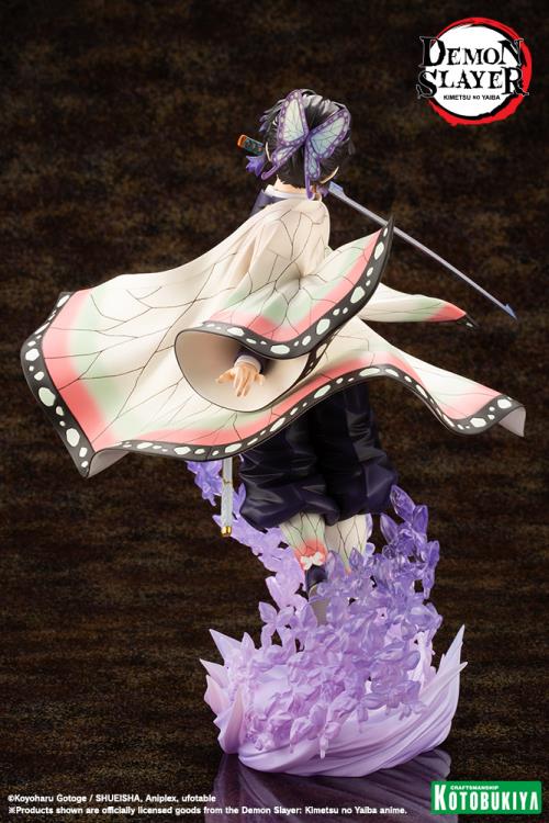 Demon Slayer Kimetsu no Yaiba ArtFX J Shinobu Kocho 1/8 Scale Figure - Image 6