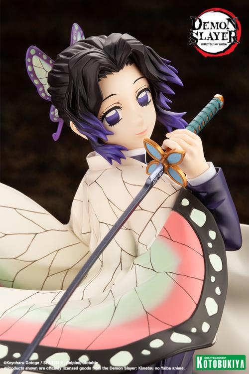 Demon Slayer Kimetsu no Yaiba ArtFX J Shinobu Kocho 1/8 Scale Figure - Image 8