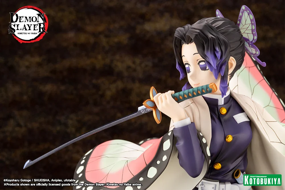Demon Slayer Kimetsu no Yaiba ArtFX J Shinobu Kocho 1/8 Scale Figure - Image 9