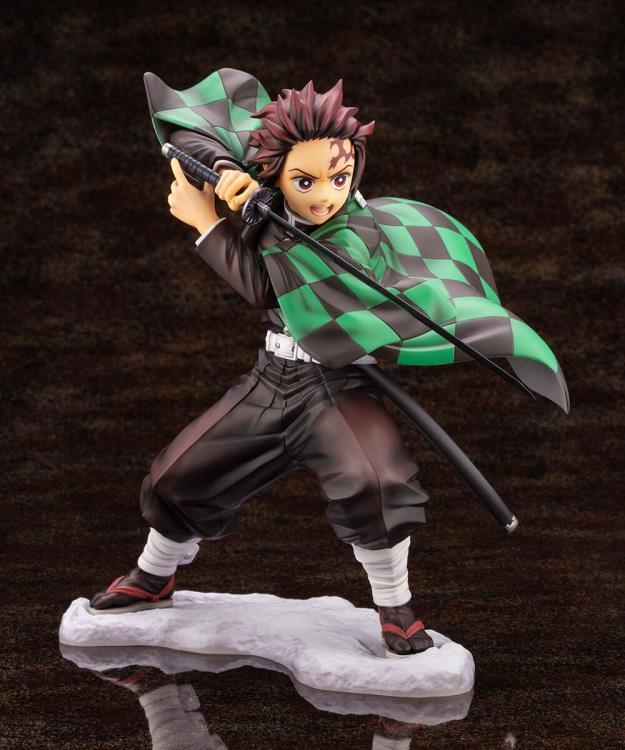 Demon Slayer: Kimetsu no Yaiba ArtFX J Tanjiro Kamado Statue - Image 4