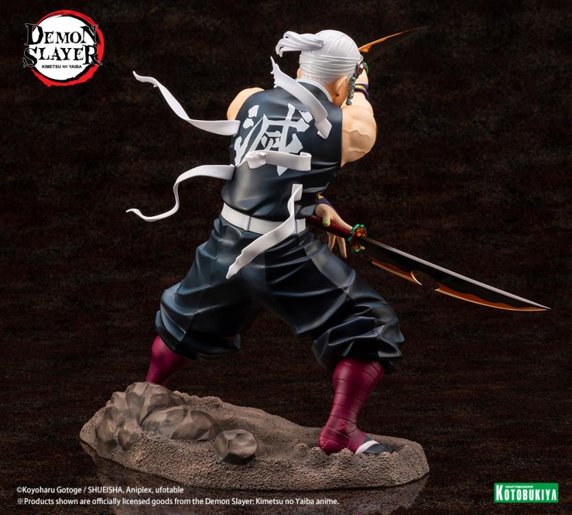 Demon Slayer: Kimetsu No Yaiba ArtFX J Tengen Uzui 1/8 Scale Statue - Image 10