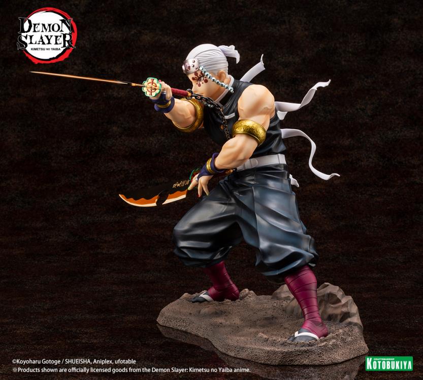 Demon Slayer: Kimetsu No Yaiba ArtFX J Tengen Uzui 1/8 Scale Statue - Image 7
