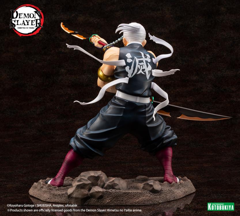 Demon Slayer: Kimetsu No Yaiba ArtFX J Tengen Uzui 1/8 Scale Statue - Image 8