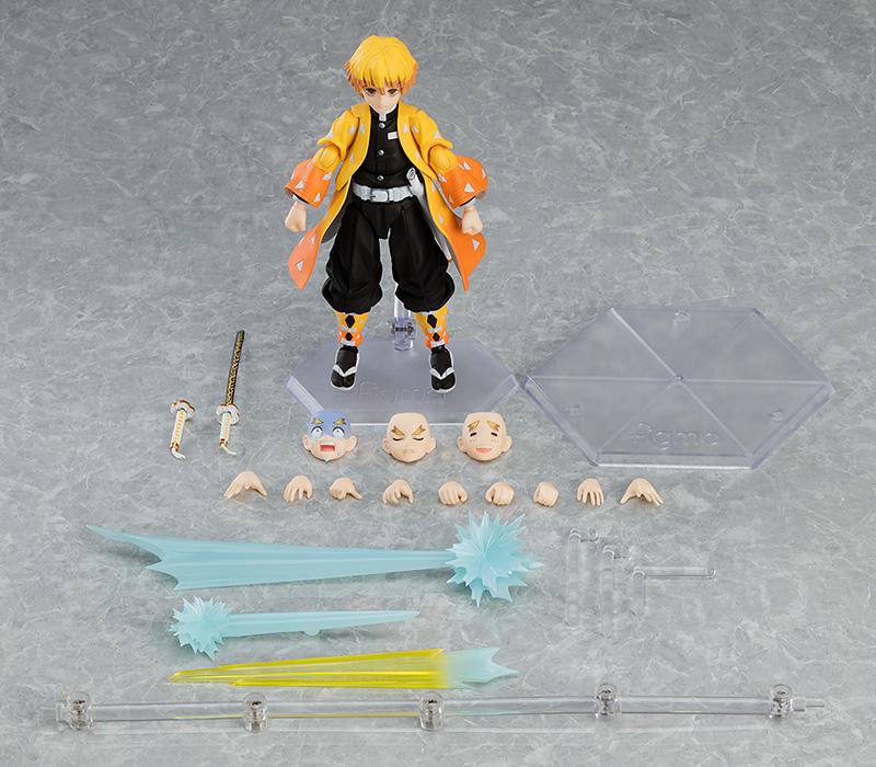 Demon Slayer: Kimetsu no Yaiba figma No.522-DX Zenitsu Agatsuma - Image 11