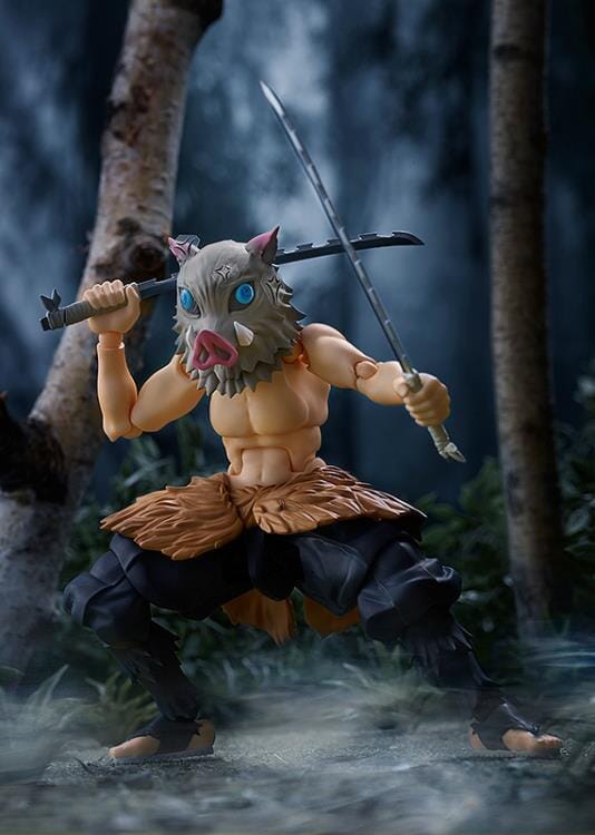 Demon Slayer Kimetsu no Yaiba figma No.533-DX Inosuke Hashibira - Image 11