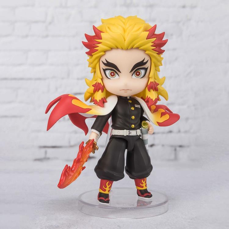 Demon Slayer: Kimetsu no Yaiba Figuarts mini Kyojuro Rengoku (Flame Breathing Ver.) - Image 2