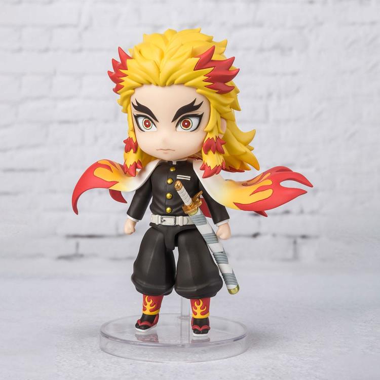 Demon Slayer: Kimetsu no Yaiba Figuarts mini Kyojuro Rengoku (Flame Breathing Ver.) - Image 4
