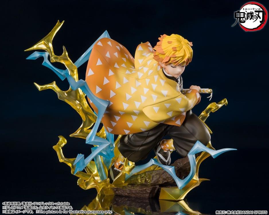 Demon Slayer: Kimetsu no Yaiba FiguartsZERO Zenitsu Agatsuma (Thunder Flash Ver.) - Image 2