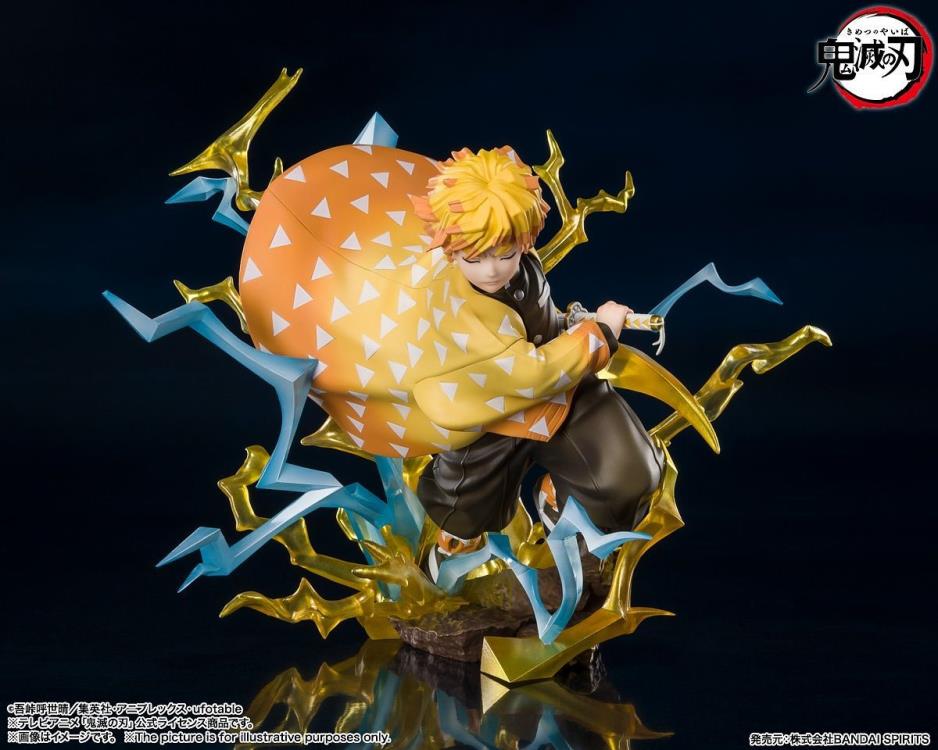 Demon Slayer: Kimetsu no Yaiba FiguartsZERO Zenitsu Agatsuma (Thunder Flash Ver.) - Image 3