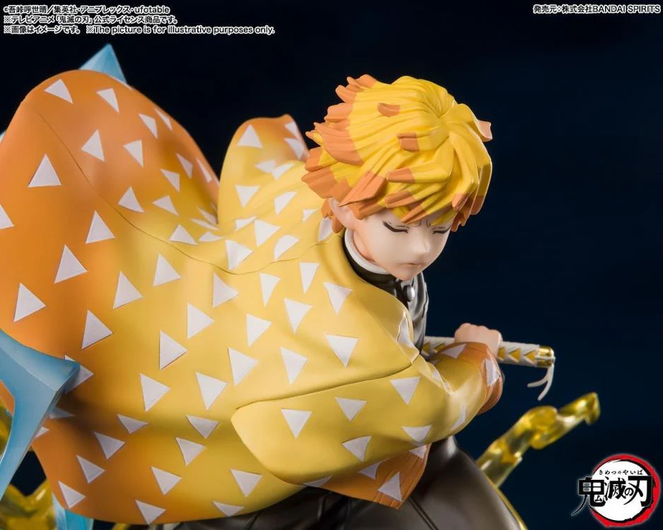 Demon Slayer: Kimetsu no Yaiba FiguartsZERO Zenitsu Agatsuma (Thunder Flash Ver.) - Image 6