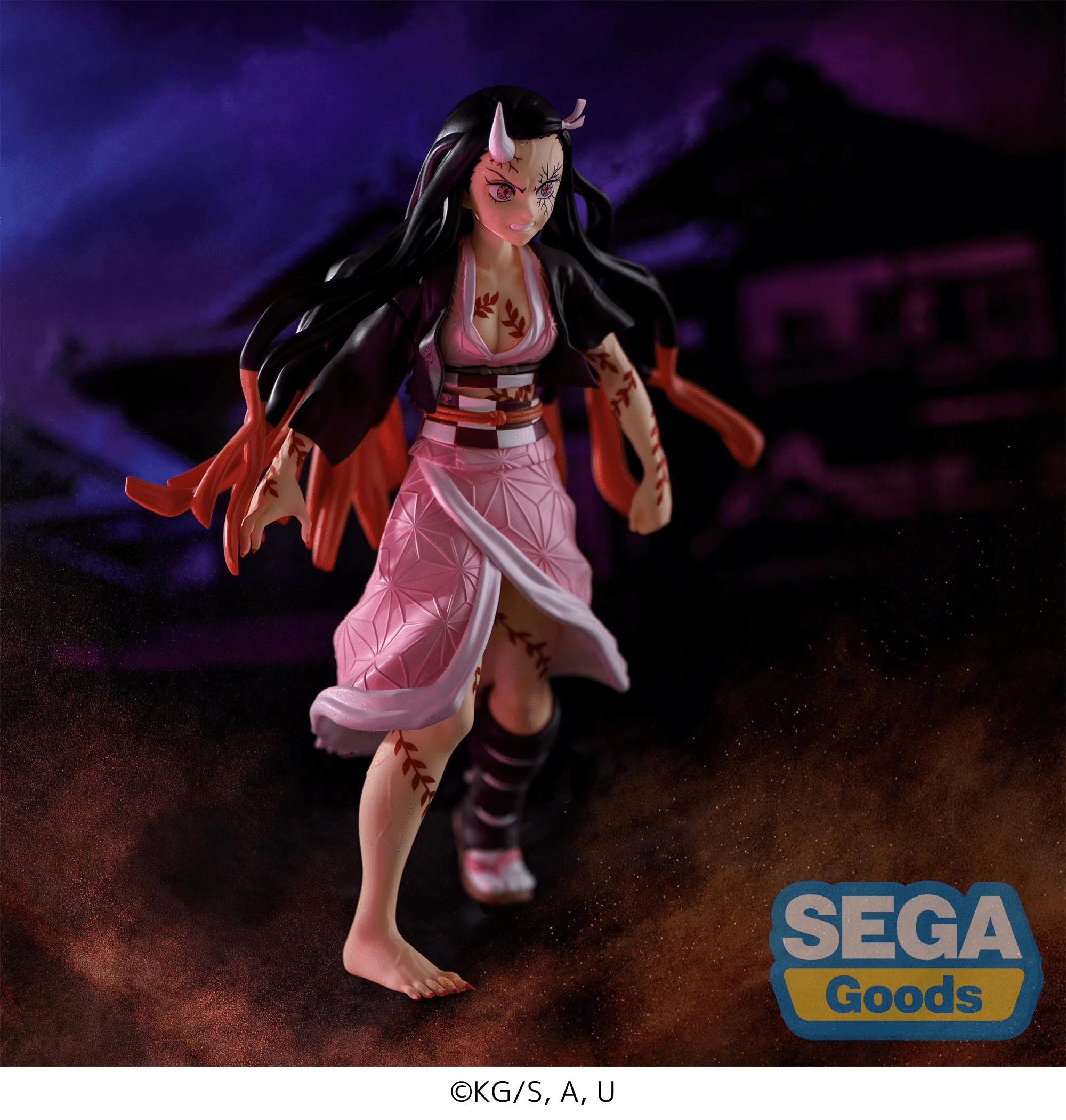 Demon Slayer Kimetsu no Yaiba FiGURiZMa Nezuko Kamado (Demon Form Advancing Ver.) Figure - Image 3