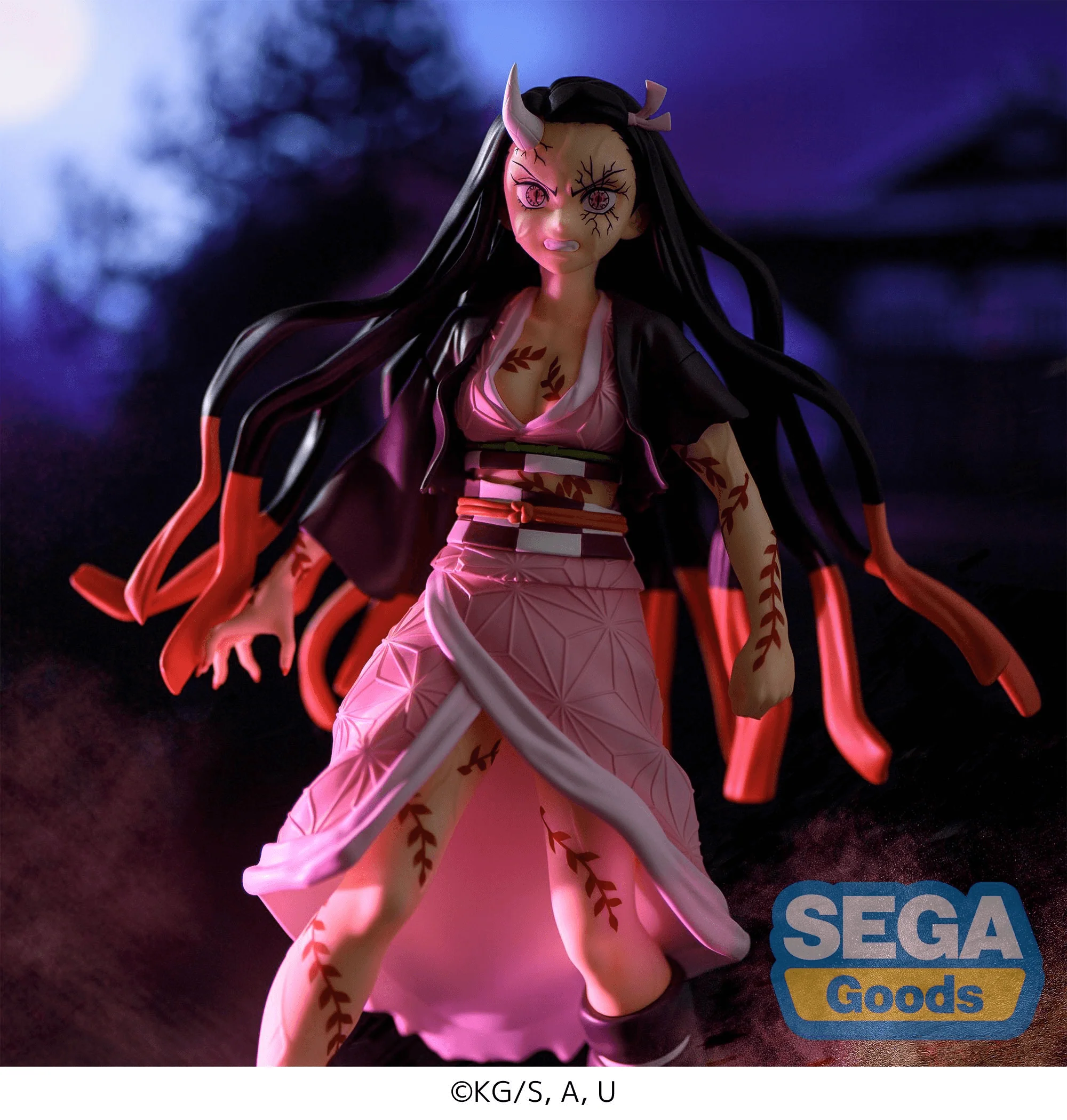 Demon Slayer Kimetsu no Yaiba FiGURiZMa Nezuko Kamado (Demon Form Advancing Ver.) Figure - Image 5