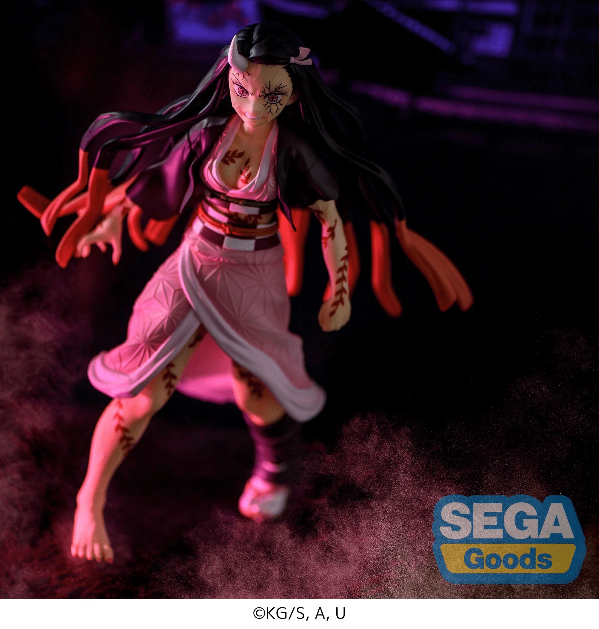 Demon Slayer Kimetsu no Yaiba FiGURiZMa Nezuko Kamado (Demon Form Advancing Ver.) Figure - Image 6
