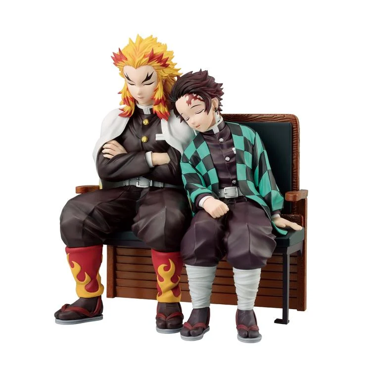 Demon Slayer Kimetsu no Yaiba Ichibansho Revible Moment Tanjiro Kamado & Kyojuro Rengoku (Locus) Figure - Image 2