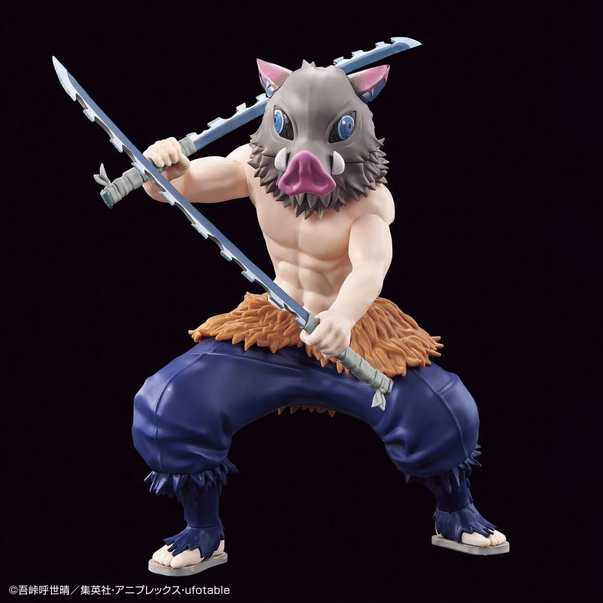Demon Slayer Kimetsu no Yaiba Inosuke Hashibira Model Kit - Image 3