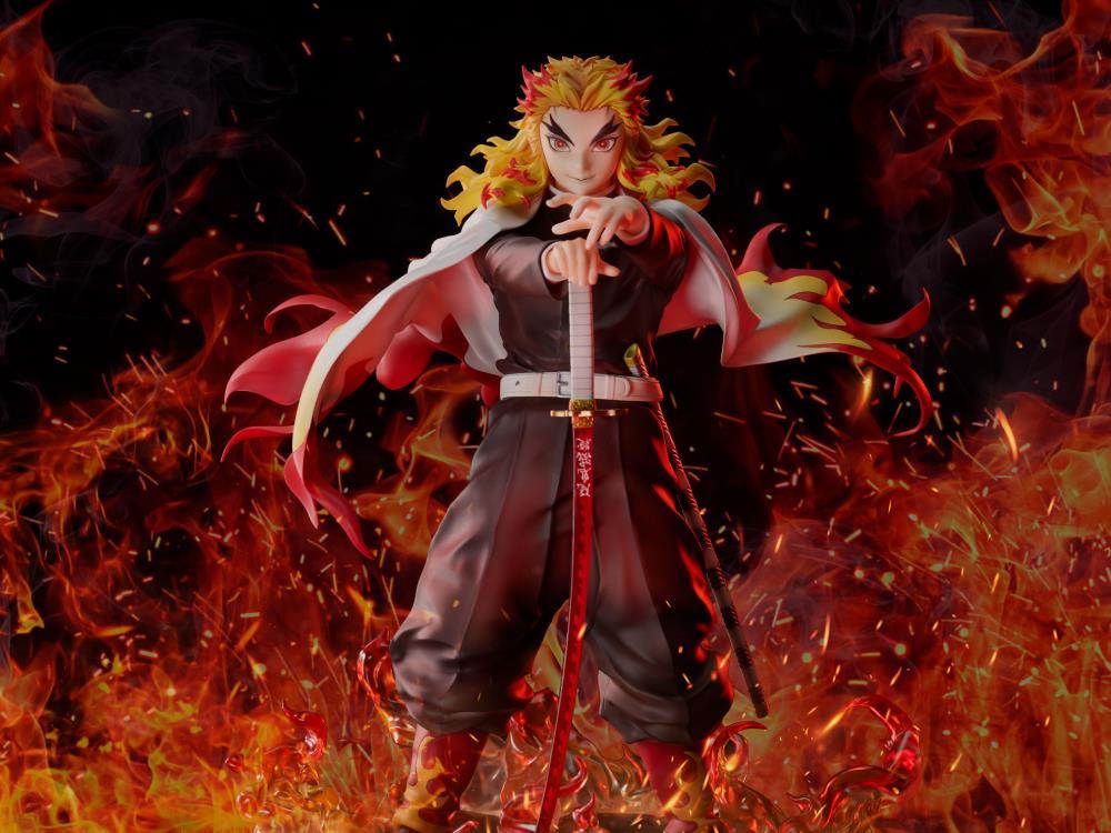 Demon Slayer: Kimetsu no Yaiba Kyojuro Rengoku 1/8 Scale Figure - Image 2