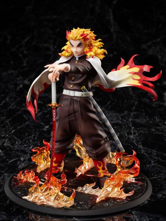 Demon Slayer: Kimetsu no Yaiba Kyojuro Rengoku 1/8 Scale Figure - Image 6
