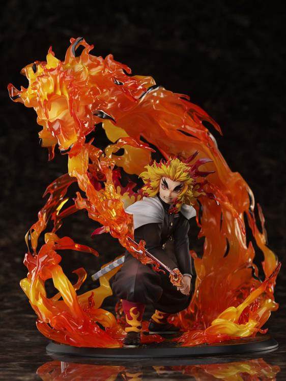 Demon Slayer: Kimetsu no Yaiba Kyojuro Rengoku (Flame Breathing Esoteric Art Ninth Form: Rengoku) 1/8 Scale Figure - Image 2