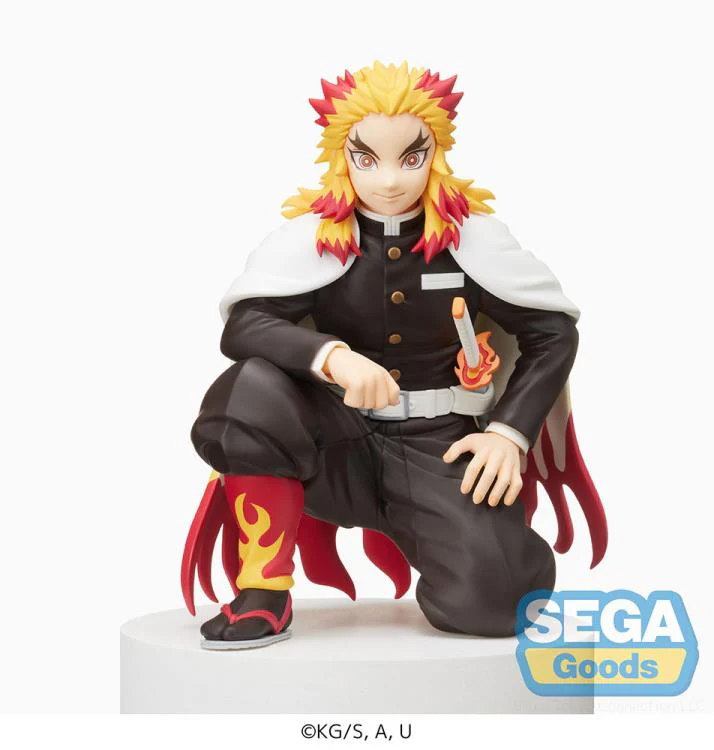 Demon Slayer Kimetsu No Yaiba Kyojuro Rengoku (Hashira Meeting) Premium Perching Figure - Image 2