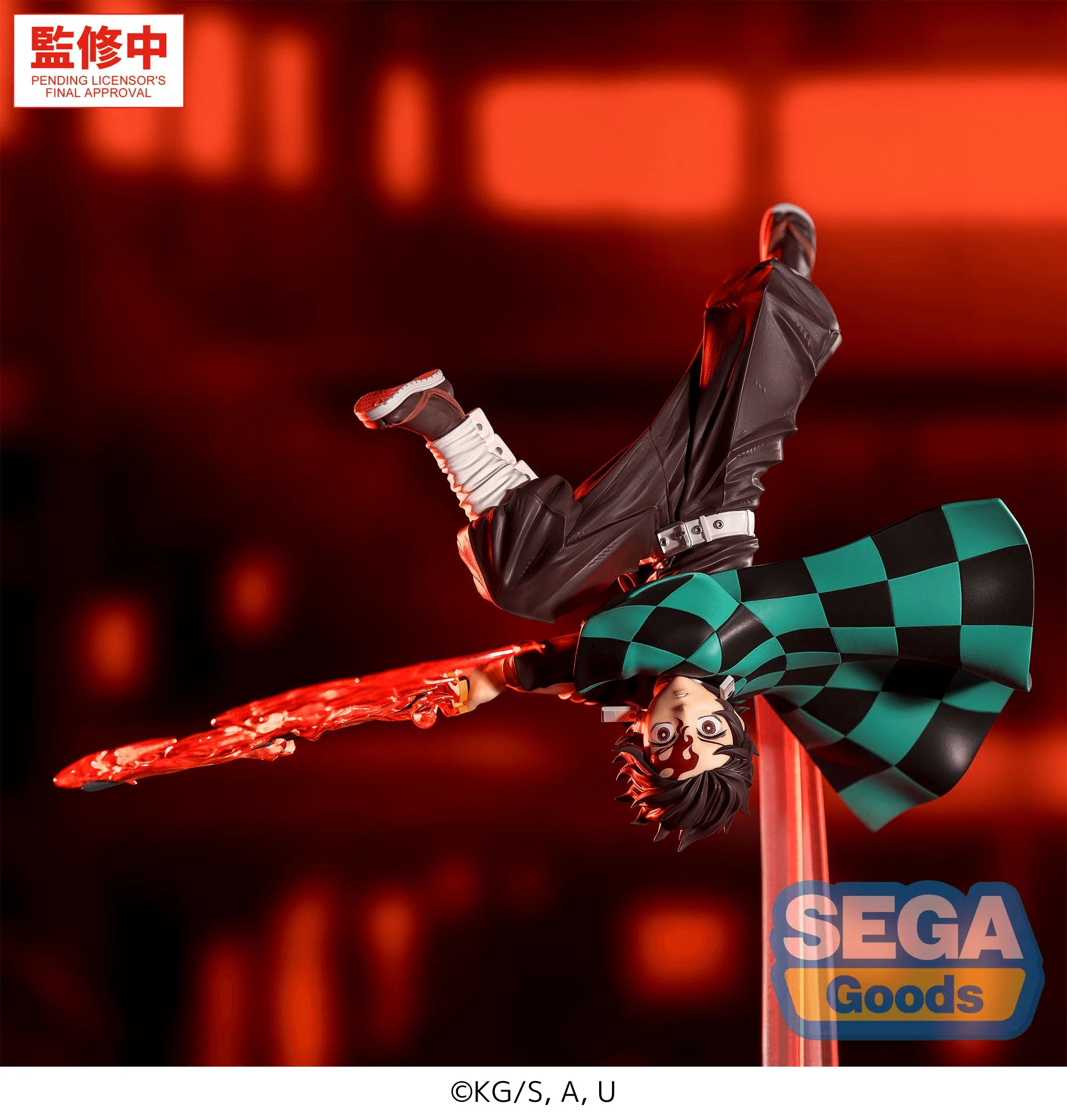 Demon Slayer Kimetsu no Yaiba Luminasta Tanjiro Kamado (Hinokami Kagura Setting Sun Transformation) Figure - Image 2