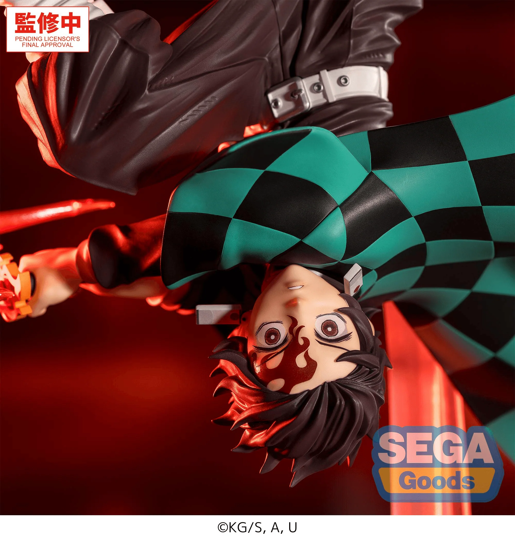 Demon Slayer Kimetsu no Yaiba Luminasta Tanjiro Kamado (Hinokami Kagura Setting Sun Transformation) Figure - Image 6