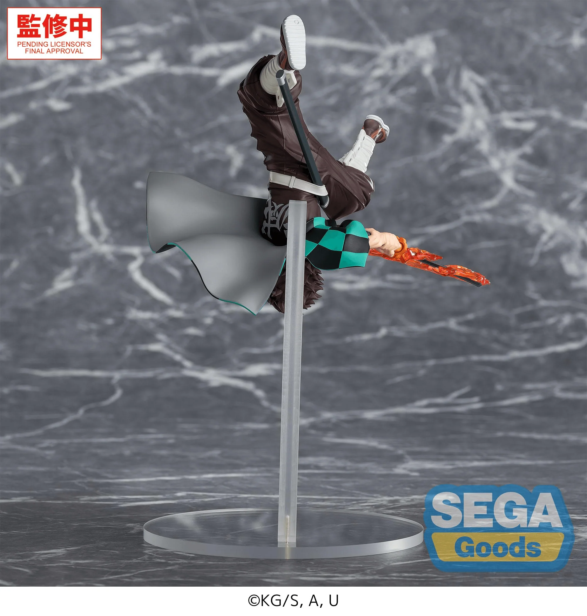 Demon Slayer Kimetsu no Yaiba Luminasta Tanjiro Kamado (Hinokami Kagura Setting Sun Transformation) Figure - Image 8