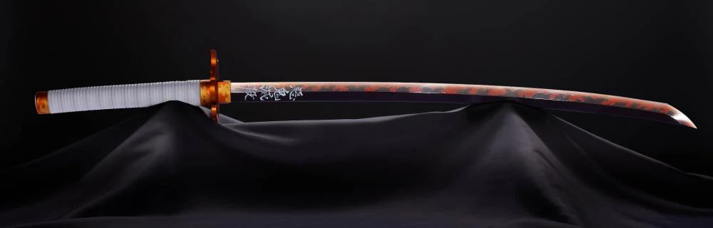 Demon Slayer: Kimetsu no Yaiba Proplica Kyojuro Rengoku's Nichirin Sword - Image 2