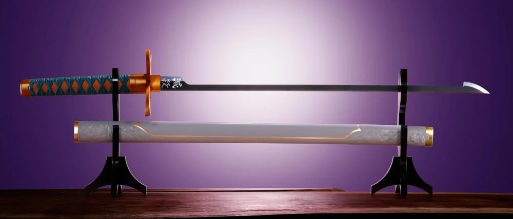 Demon Slayer Kimetsu no Yaiba Proplica Shinobu Kocho Nichirin Sword - Image 2
