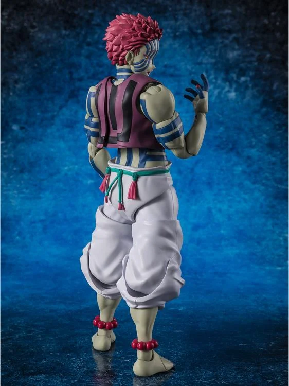 Demon Slayer Kimetsu no Yaiba S.H.Figuarts Akaza Action Figure - Image 5