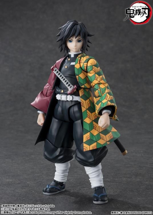Demon Slayer Kimetsu no Yaiba S.H.Figuarts Giyu Tomioka - Image 2