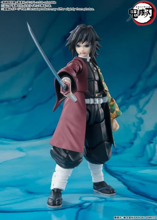 Demon Slayer Kimetsu no Yaiba S.H.Figuarts Giyu Tomioka - Image 5