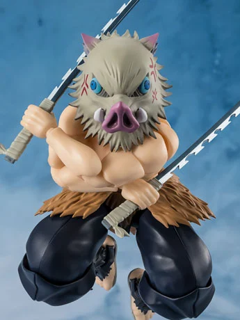 Demon Slayer Kimetsu no Yaiba S.H.Figuarts Inosuke Hashibira Action Figure - Image 2