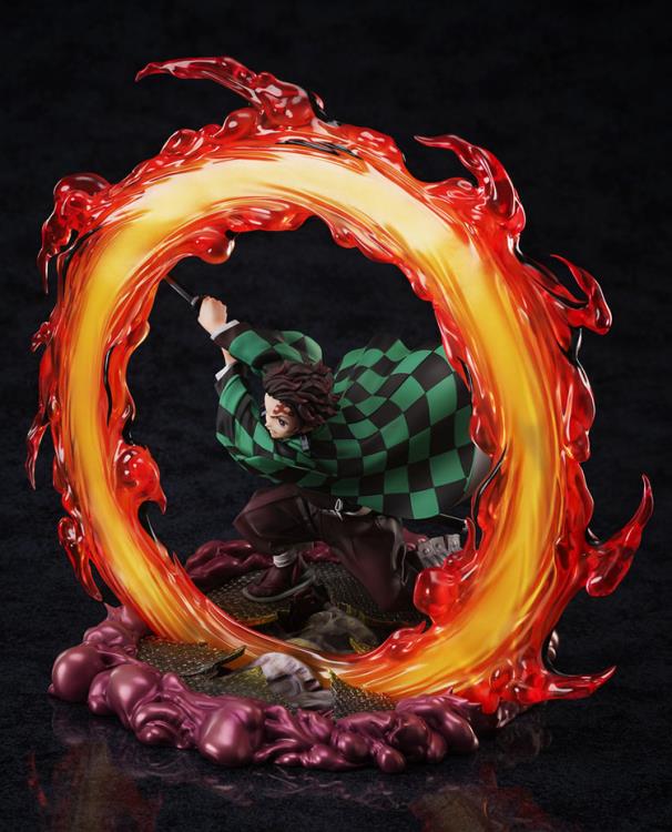 Demon Slayer: Kimetsu no Yaiba Tanjiro Kamado (Hinokami Kagura: Clear Blue Sky) 1/8 Scale Figure - Image 5