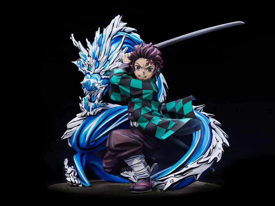 Demon Slayer Kimetsu no Yaiba Tanjiro Kamado (Total Concentration Paint Ver.) 1/8 Scale Figure - Image 10