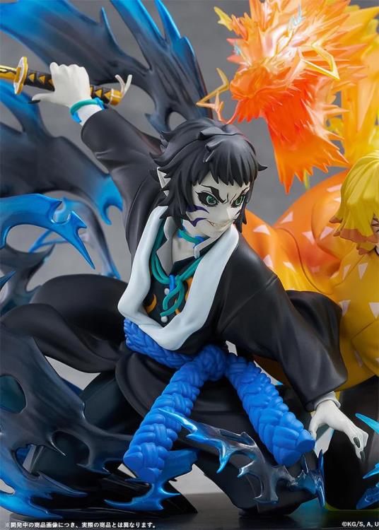 Demon Slayer Kimetsu no Yaiba Zenitsu Agatsuma & Kaigaku Figure - Image 10