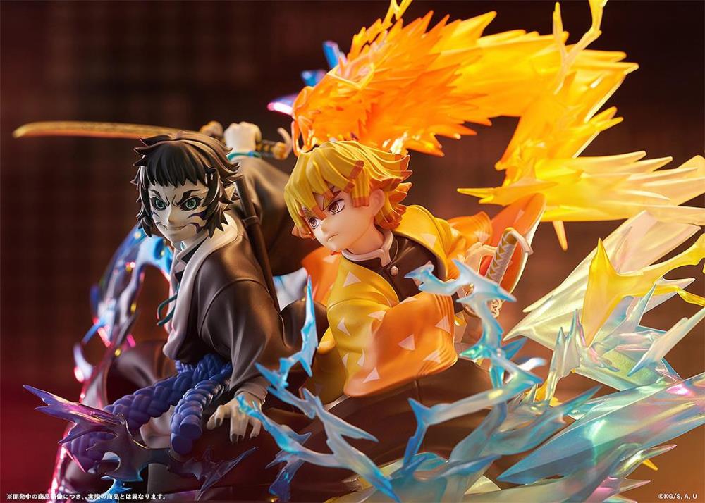 Demon Slayer Kimetsu no Yaiba Zenitsu Agatsuma & Kaigaku Figure - Image 18