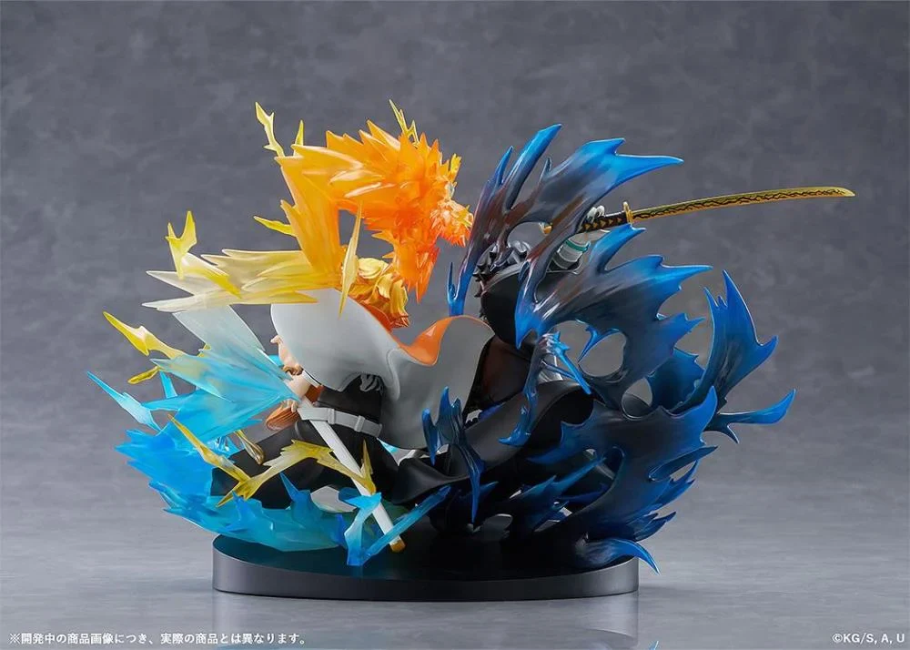 Demon Slayer Kimetsu no Yaiba Zenitsu Agatsuma & Kaigaku Figure - Image 4