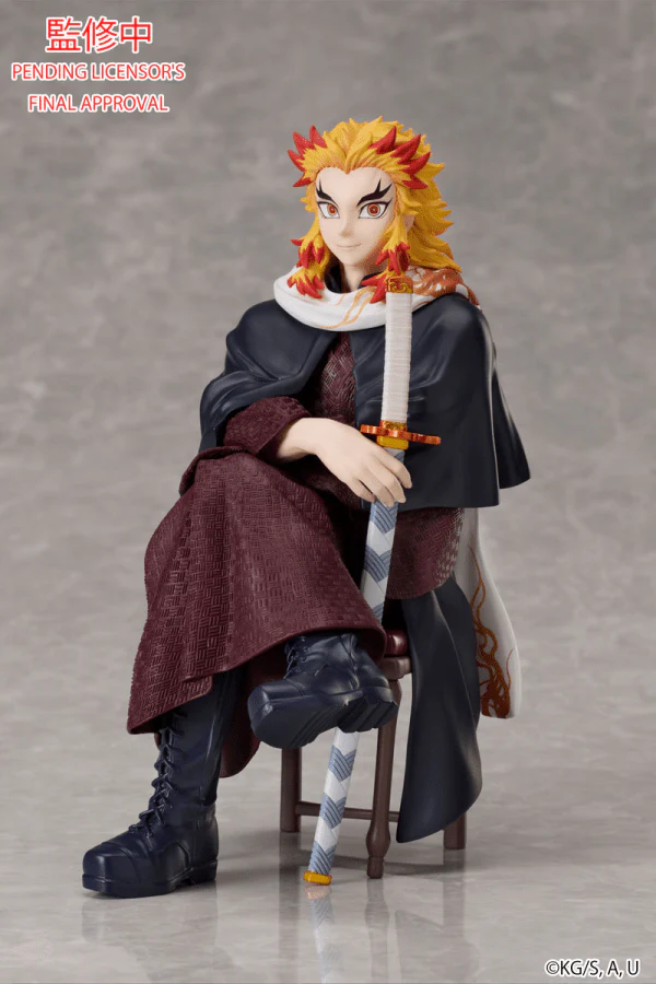 Demon Slayer Kimitsu no Yaiba Kyojuro Rengoku Figure - Image 2