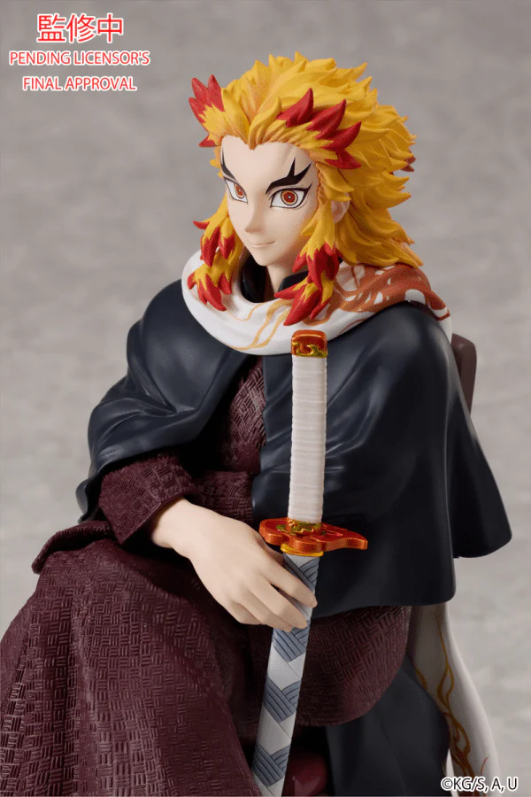 Demon Slayer Kimitsu no Yaiba Kyojuro Rengoku Figure - Image 6