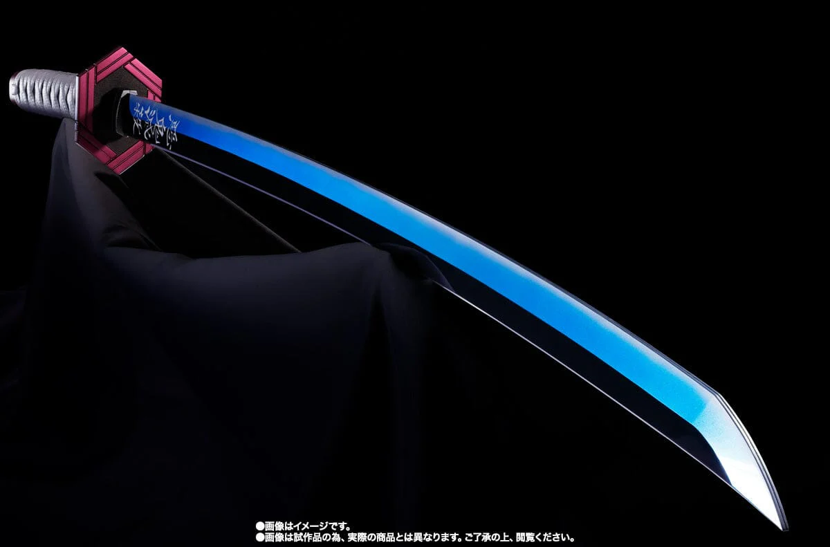Demon Slayer Kimetsu no Yaiba Proplica Giyu Tomioka Nichirin Sword - Image 4
