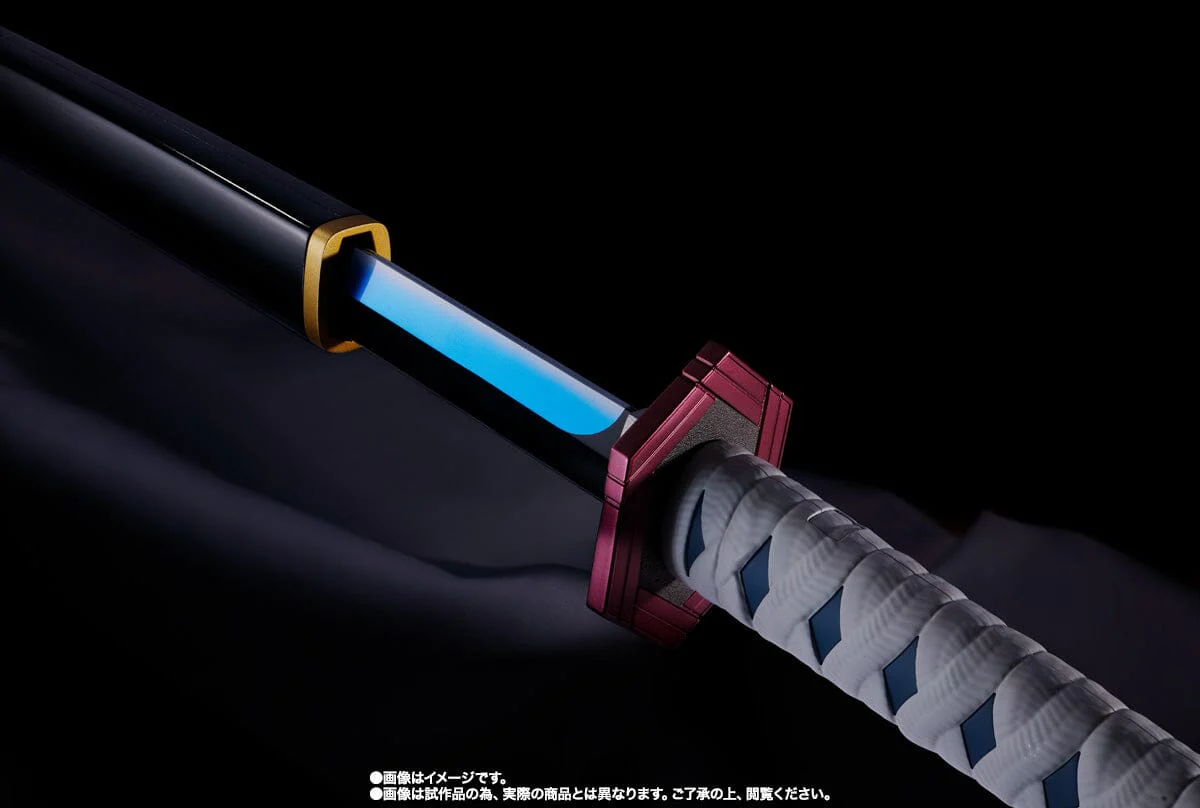 Demon Slayer Kimetsu no Yaiba Proplica Giyu Tomioka Nichirin Sword - Image 6