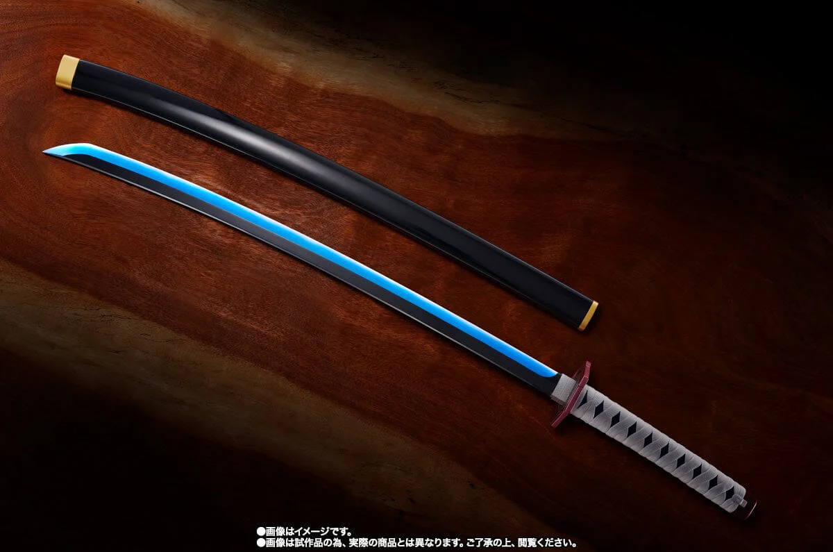 Demon Slayer Kimetsu no Yaiba Proplica Giyu Tomioka Nichirin Sword - Image 7