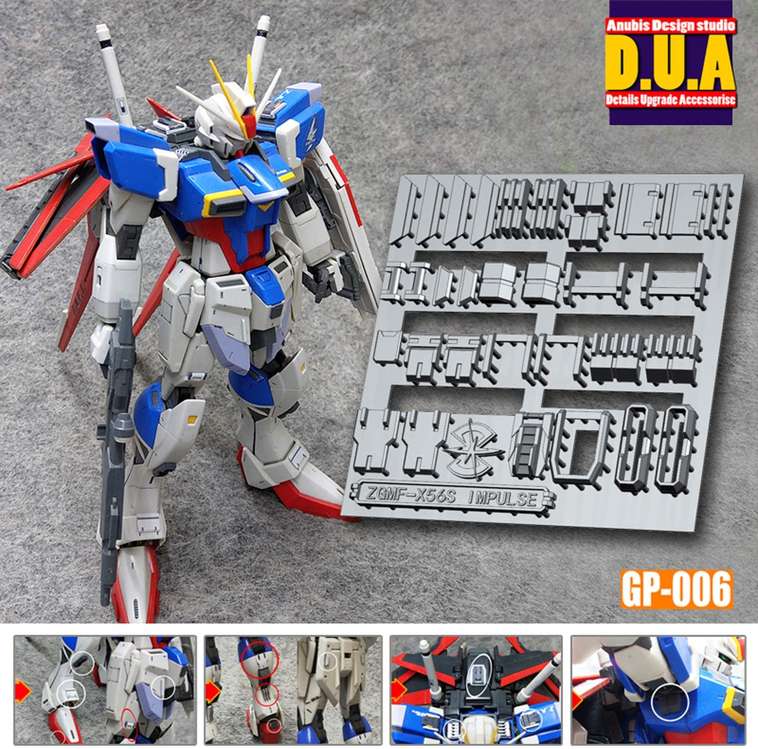 D.U.A Details Upgrade Accessories GP-006 Mg Force Impulse - Image 2