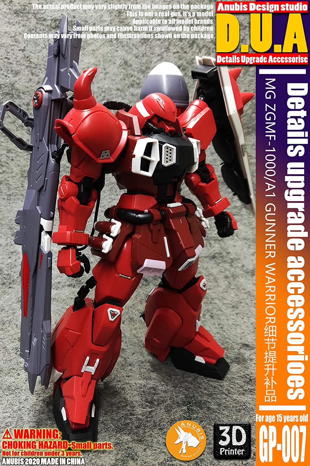 D.U.A Details Upgrade Accessories Gp-007 Mg Zaku Warrior - Image 4