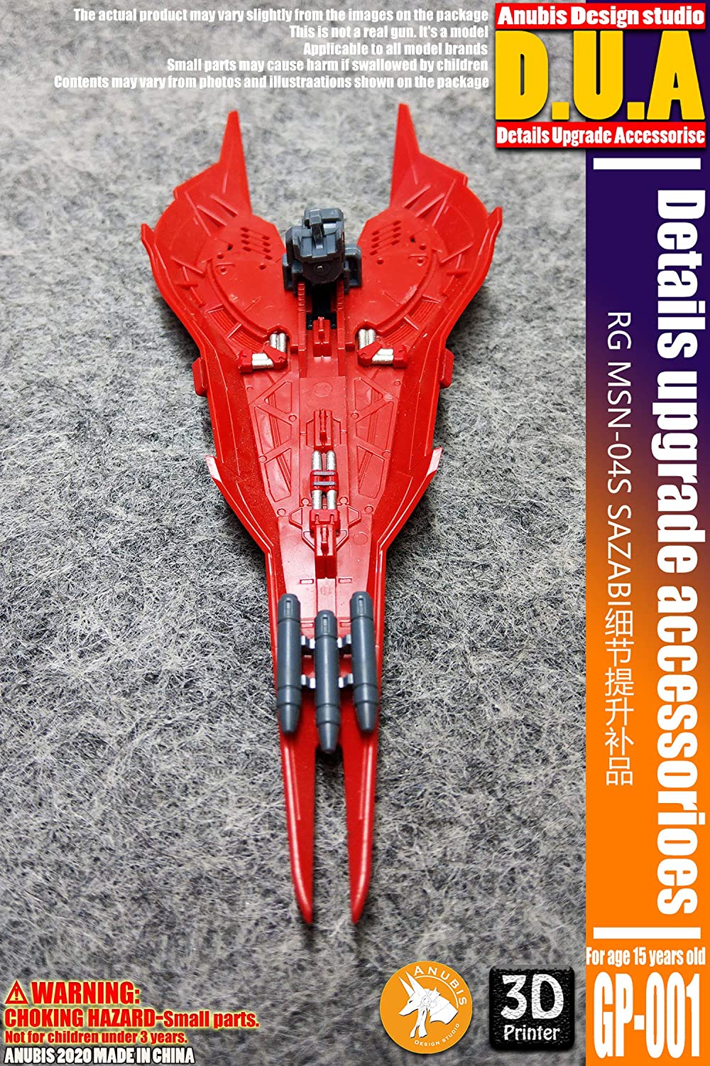 D.U.A Details Upgrade Accessories GP-001 Rg Sazabi - Image 4