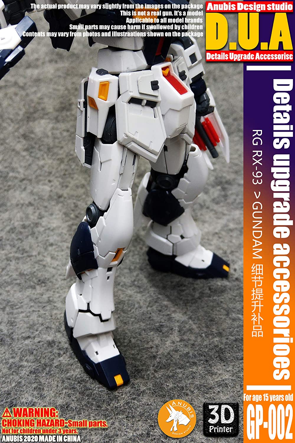 D.U.A Details Upgrade Accessories GP-002 Rg RX-93 Nu - Image 3