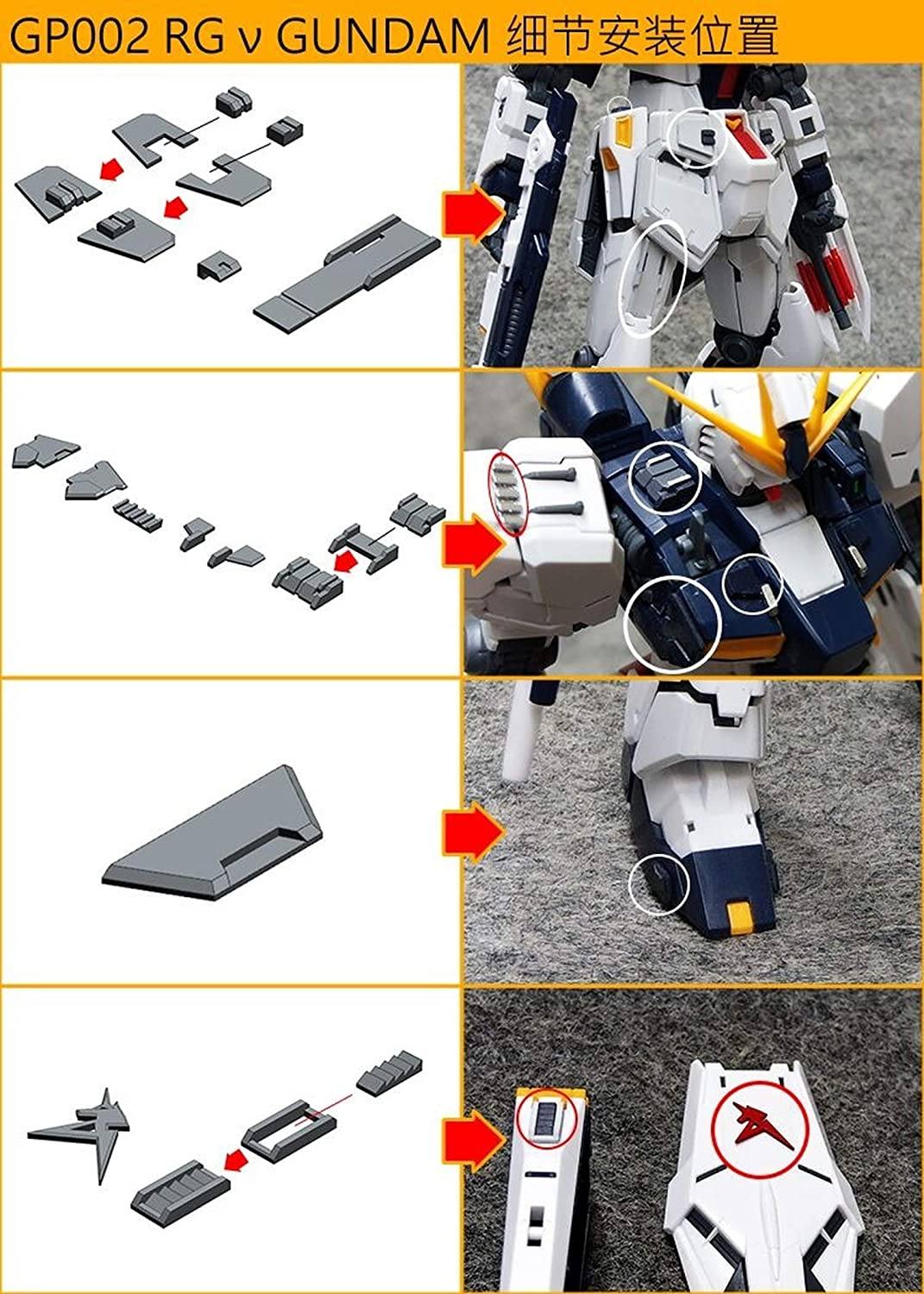 D.U.A Details Upgrade Accessories GP-002 Rg RX-93 Nu - Image 4