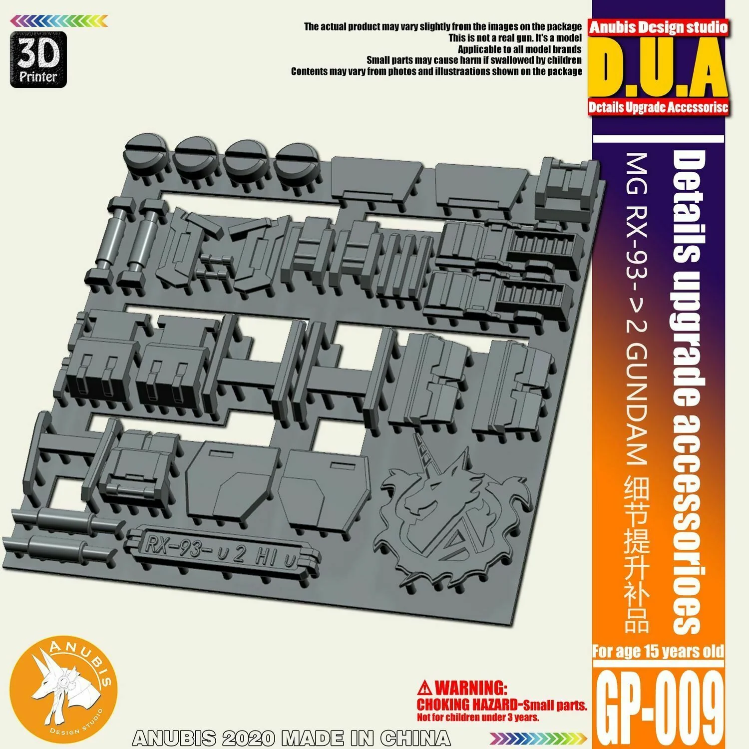 D.U.A Details Upgrade Accessories GP-009 MG RX-93-v2