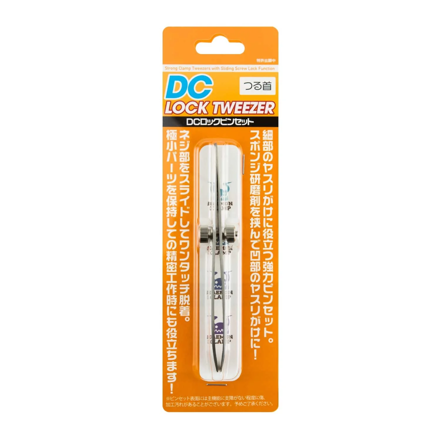 Devel Lock Tweezers Vine Neck (1 pc)
